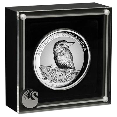 Kookaburra 5 oz 2021 Incused doosje 101munten