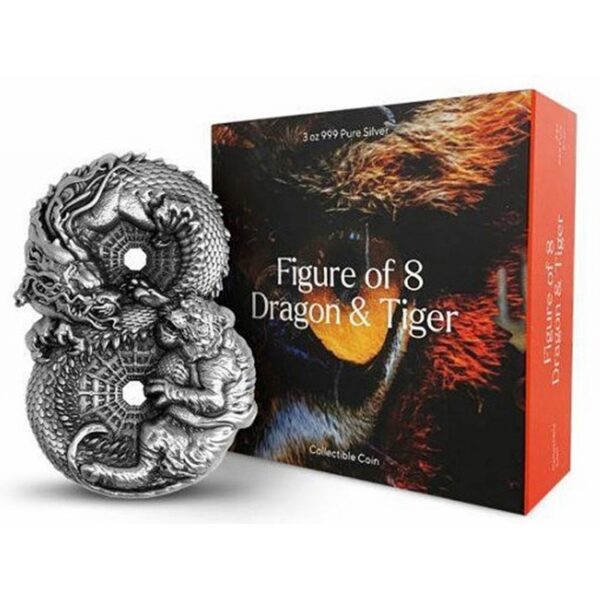 Dragon and Tiger 3 oz 2022