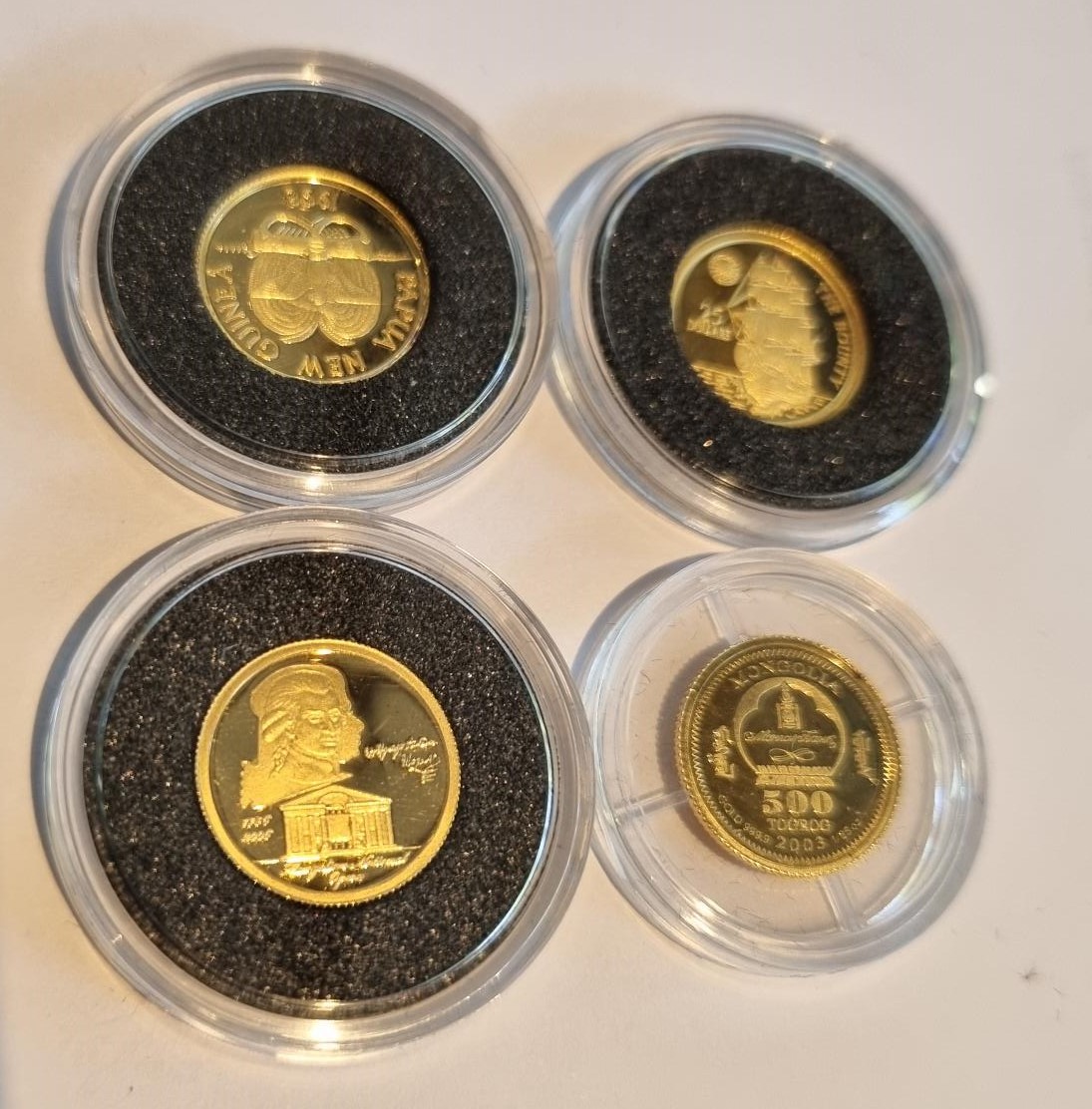 Wereldmunten 0.04 oz 101munten