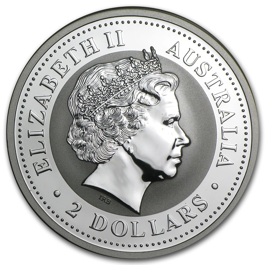 Kookaburra 2 oz 2005 achterkant 101munten