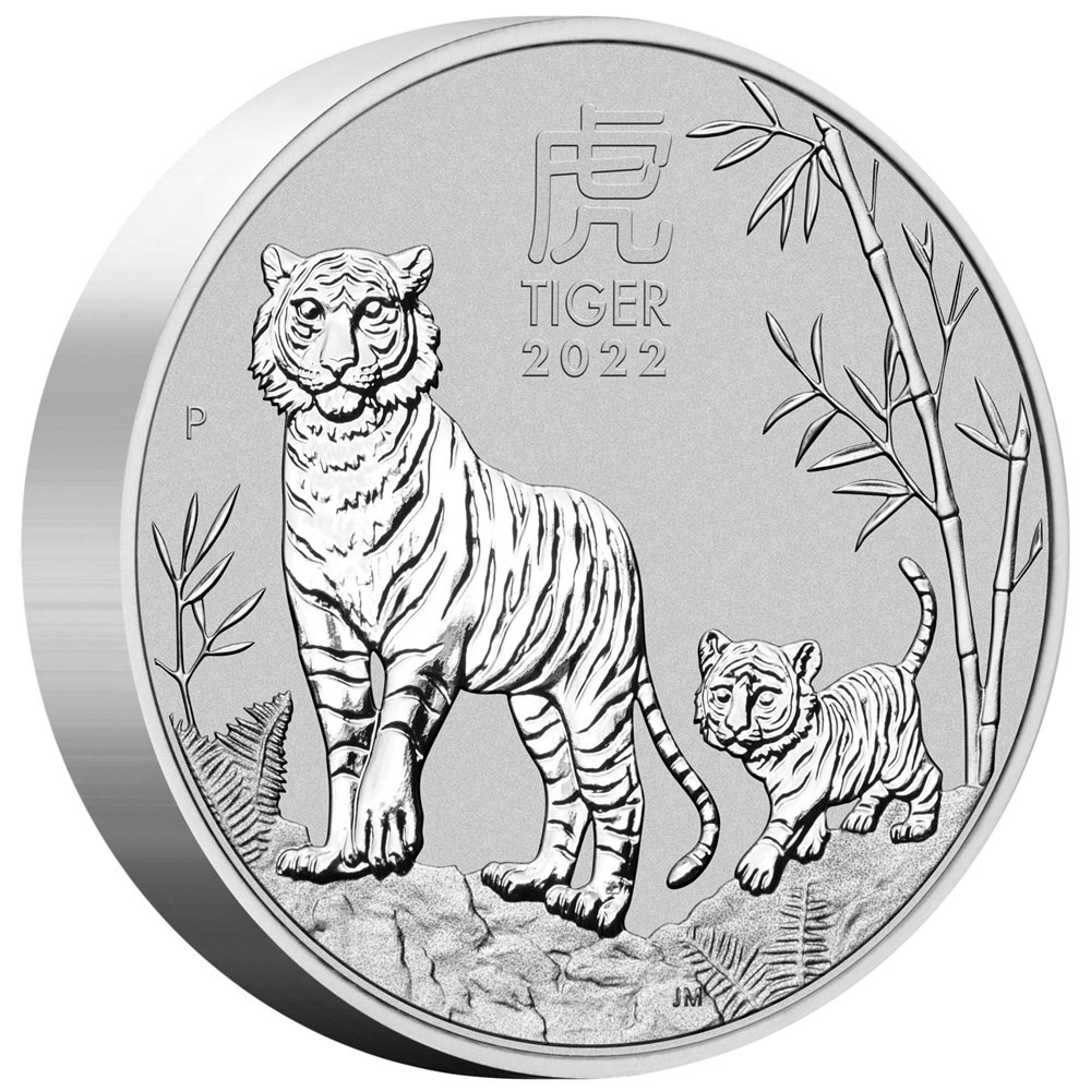Lunar III Year of the Tiger 10 kg voorkant 101munten year of the tiger lunar III