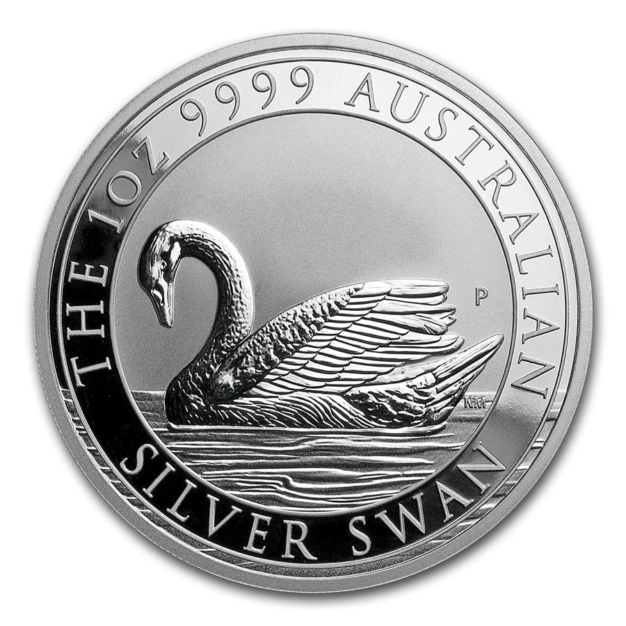 Swan 1 oz 2017 voorkant 101munten swan 1 oz 2017