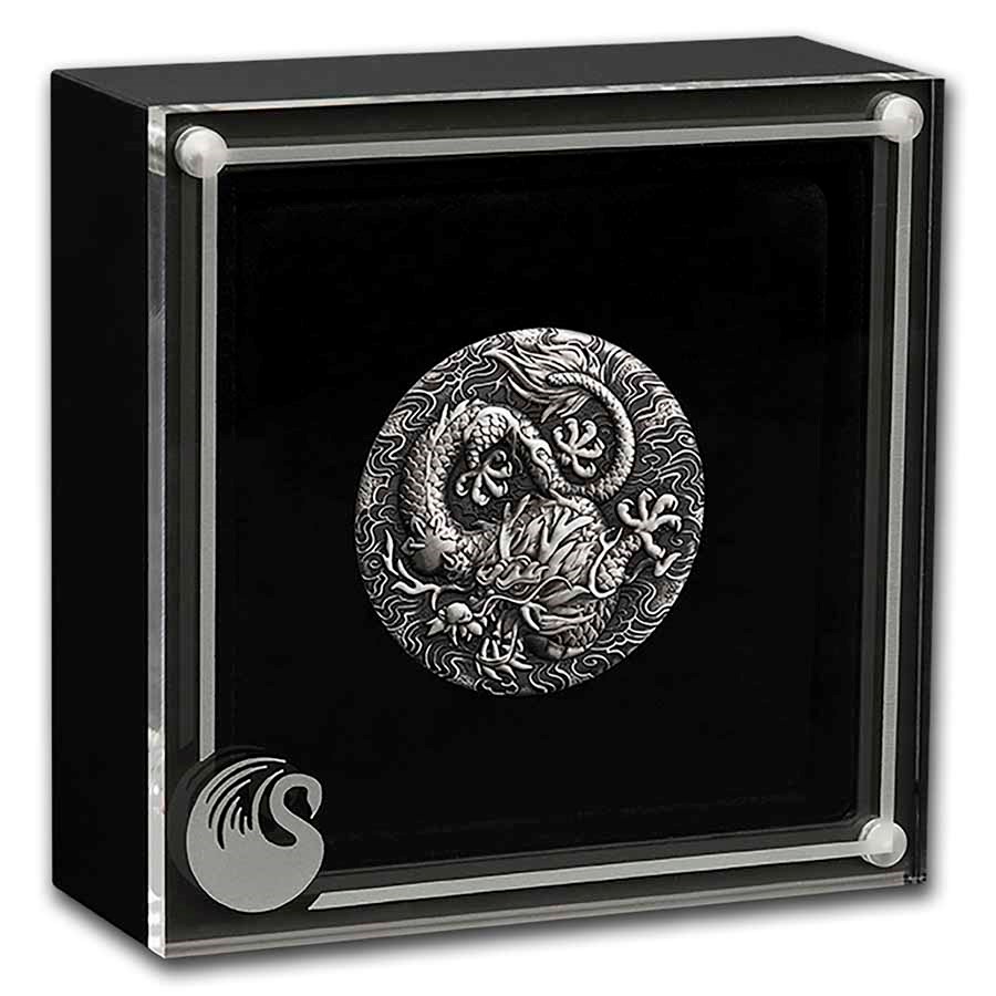 2022-aus-2-oz-silver-dragon-antiqued box