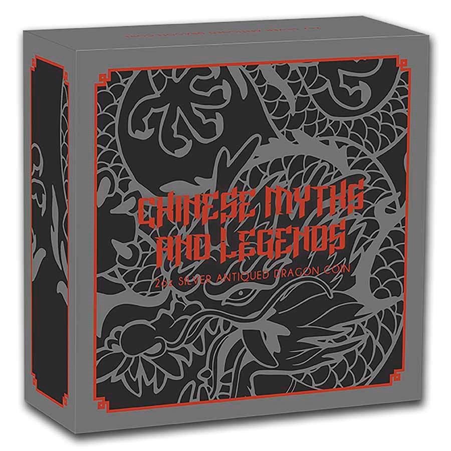 2022-aus-2-oz-silver-dragon-antiqued-verpakking