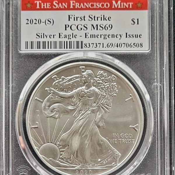 American Eagle 1 oz 2020 PCGS MS69