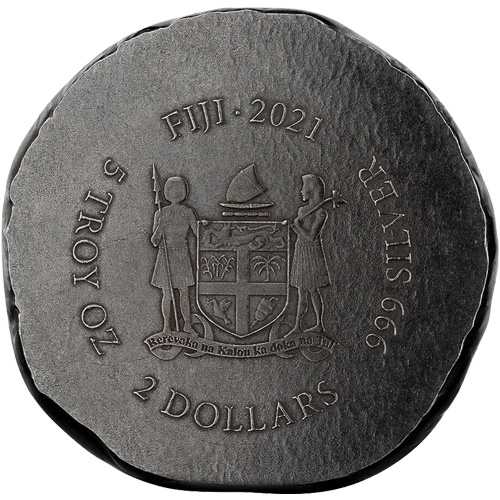 Fiji Terracotta Army 5 oz 2021 achterkant 101munten