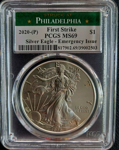 De American Eagle 1 oz 2020