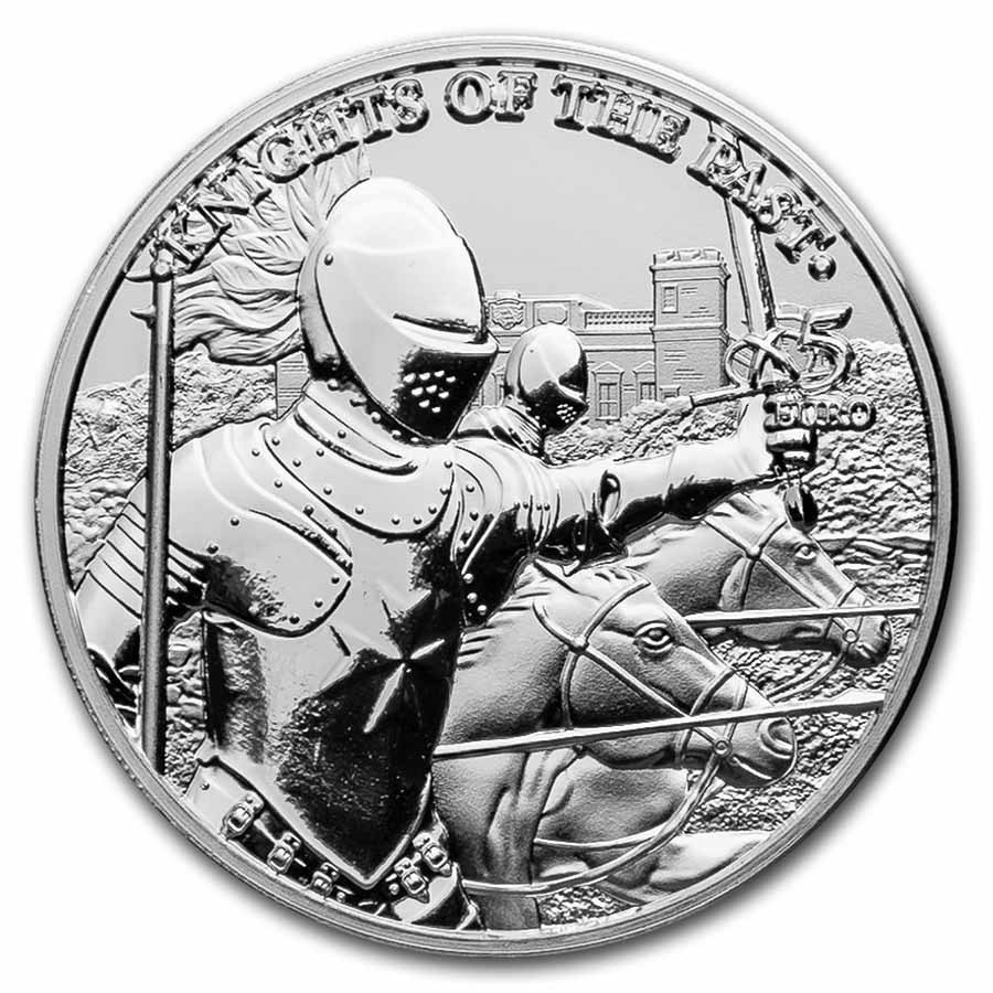 knight of the past 2021 1 oz zilver 101muntennl malta knights