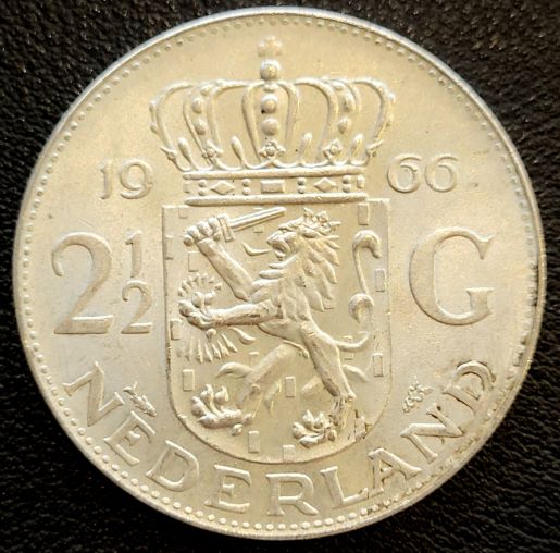 zilveren Juliana Rijksdaalder 1966