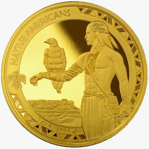 Gouden Native Americans 1 oz 2022
