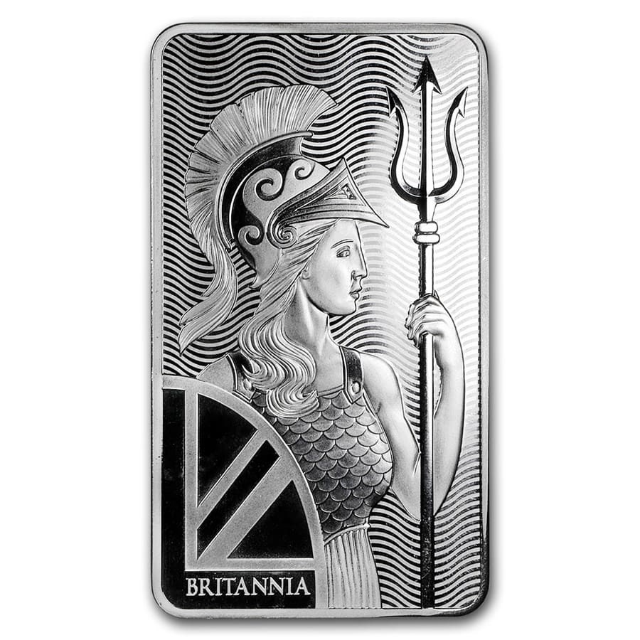 10 britannia zilver bar 101muntennl front the royal mint