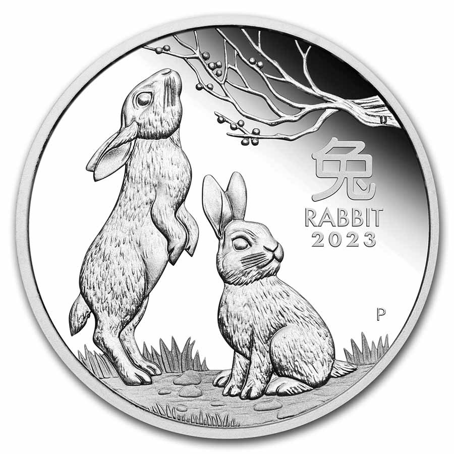 Lunar3 rabbit 1 oz proof 2022 101muntennl front year of the rabbit