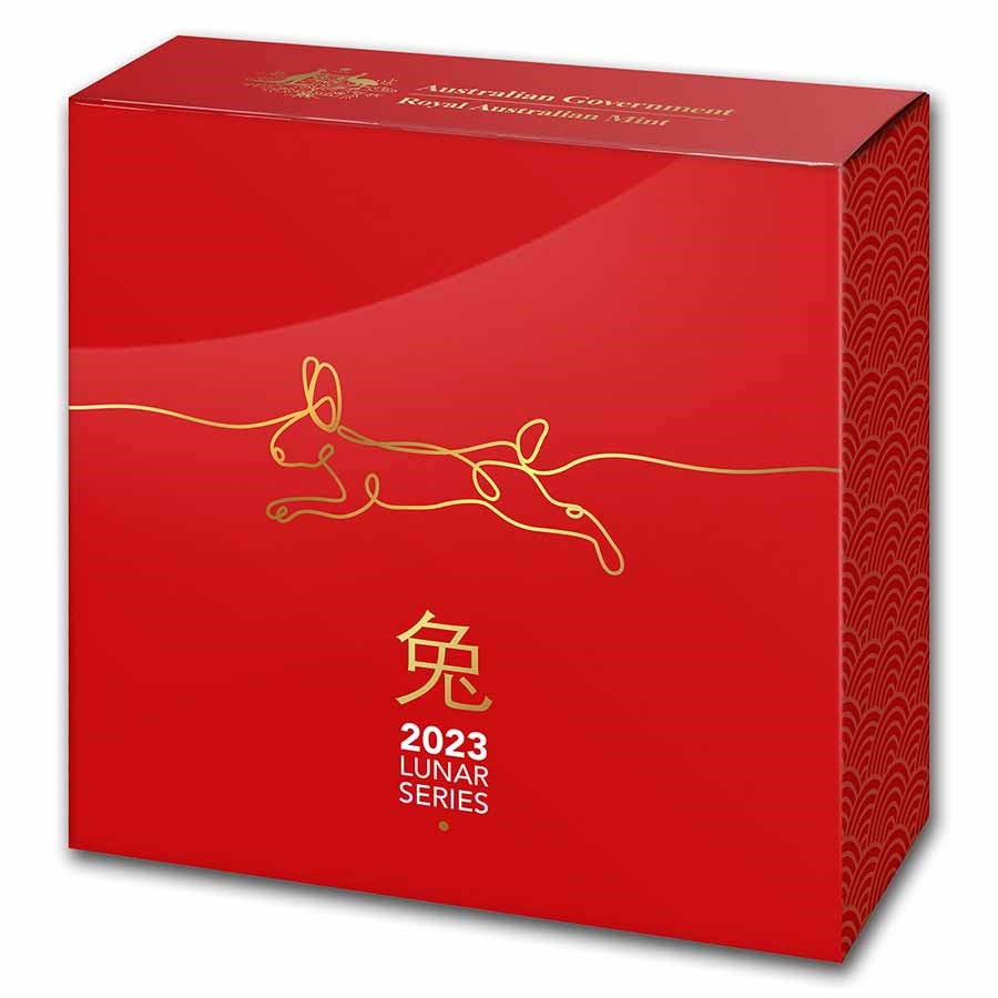 RAM L3 rabbit 1oz silver domed 101muntennl box