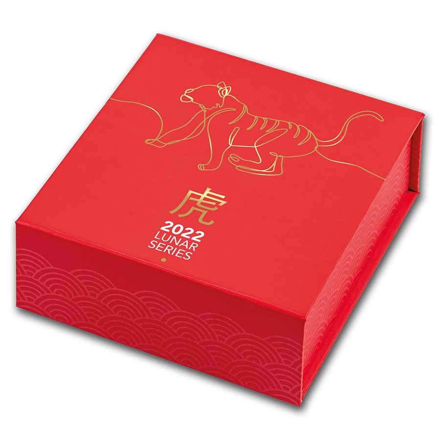 RAM year of the tiger 0.5oz 101muntennl box 2022
