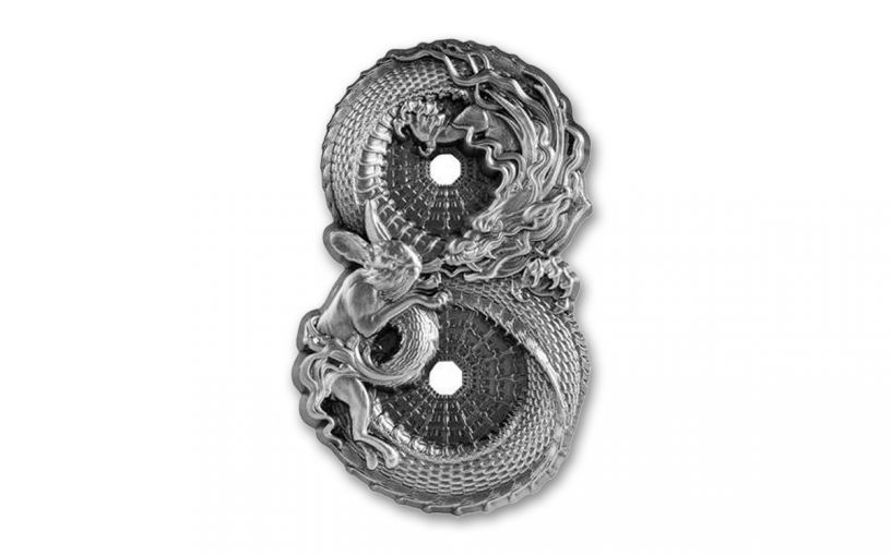 Tokelau Dragon & rabbit 101muntennl 2023 front