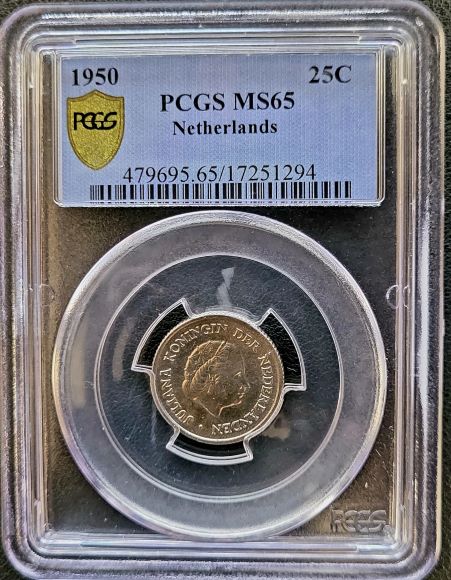 25 cent 1950 Juliana