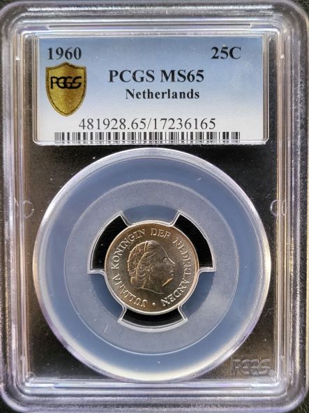 25 cent Juliana 1960