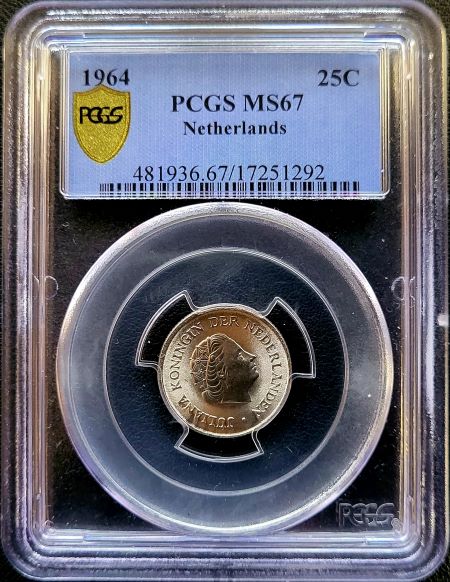 25 cent 1964 MS67