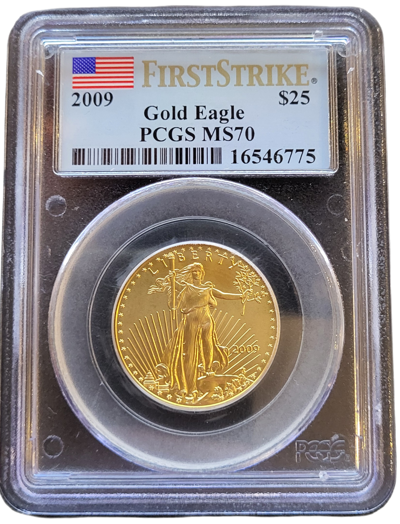 AE 0.5 oz 2009 pcgs ms70 -front american eagle 1/2 oz 2009 pcgs ms70