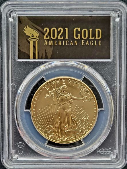 American Eagle 1 oz 2021 Type-I PCGS MS70