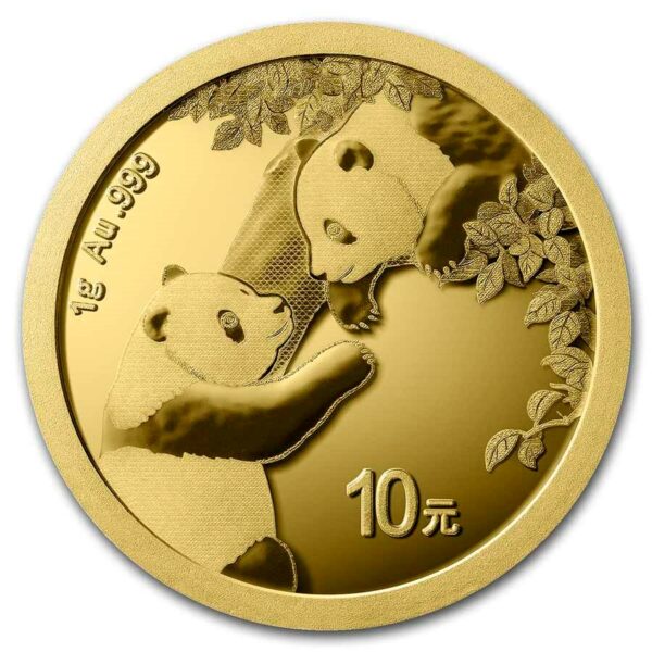Gouden China Panda 1 gram 2023
