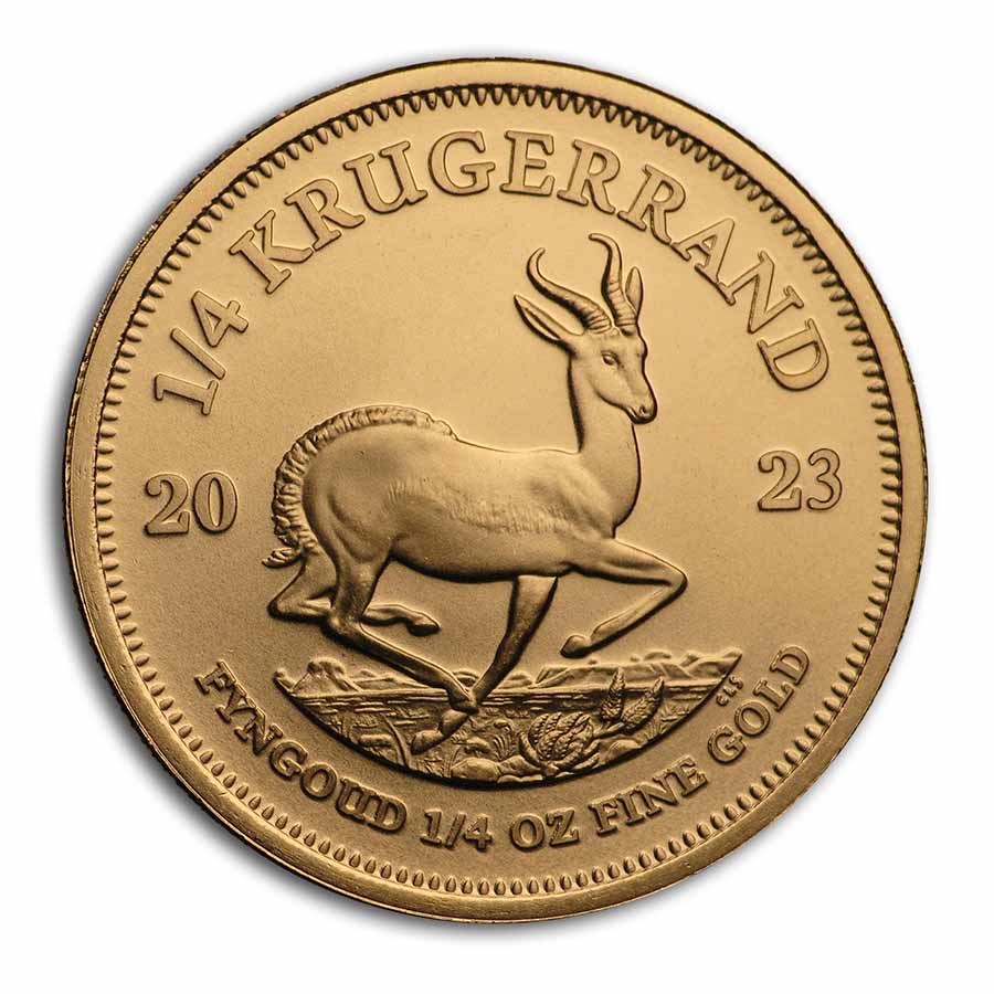 Gouden Krugerrand 1.4 oz 2023 Gouden Krugerrand 1/4 oz 2023