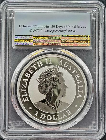 Koala 2019 1oz zilver PCGS MS70 First Strike 101muntennl back