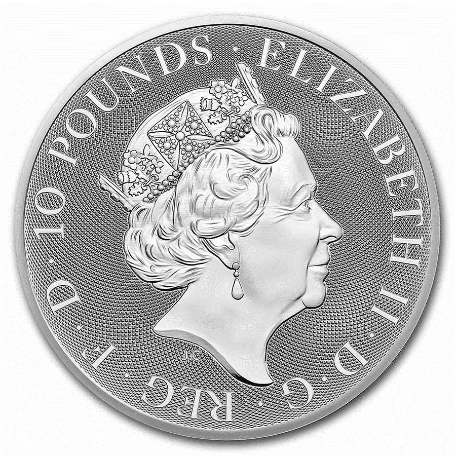 Robin Hood 10 oz zilver 2023 101muntennl back