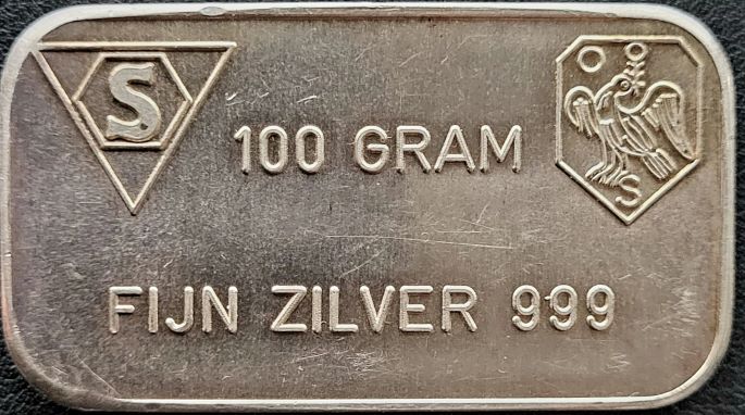 schone 100 gram zilver front 101muntennl
