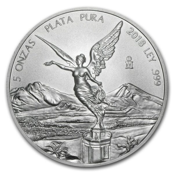 Mexican Libertad 5 oz 2018