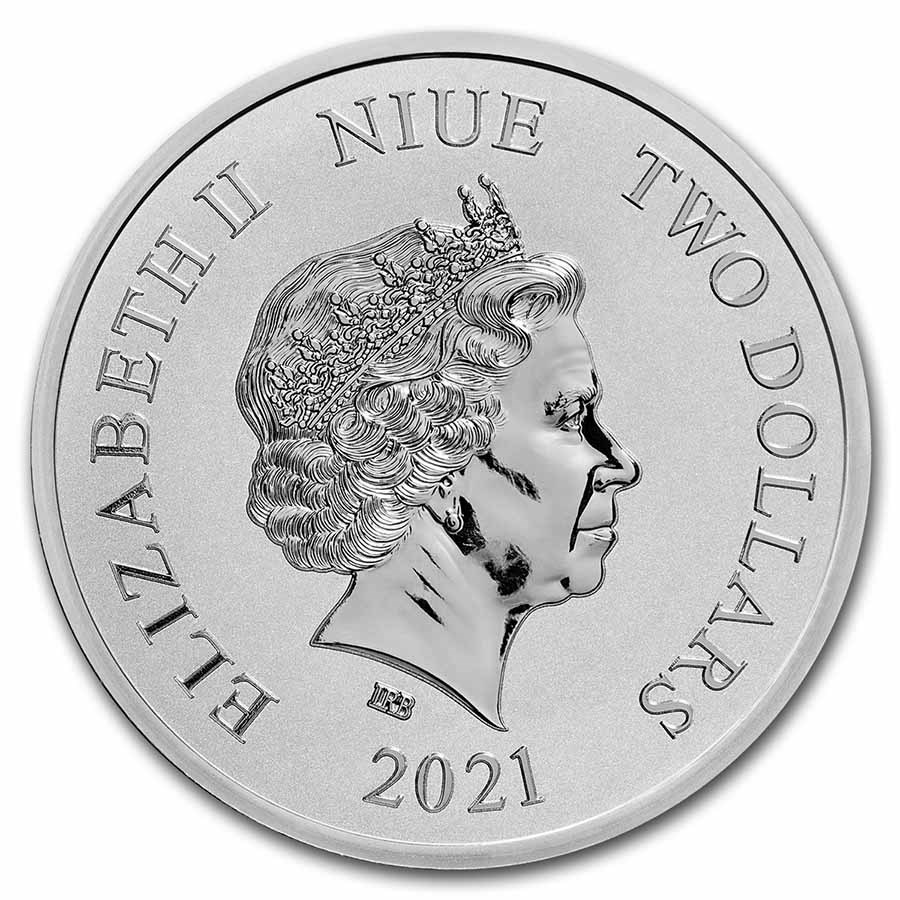 Lord of the Rings - The one Ring 1 oz 2021 back 101munten