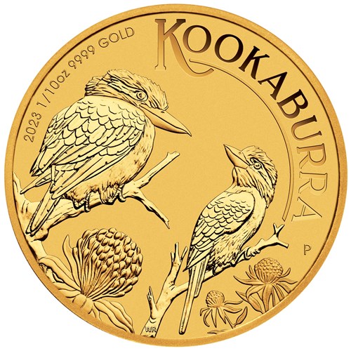 Gouden Kookaburra 1/10 oz 2023