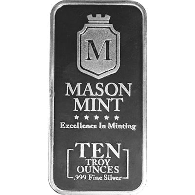 mason mint zilver baar 10 oz