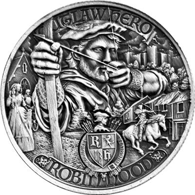 Robin Hood 1 oz zilver 2021