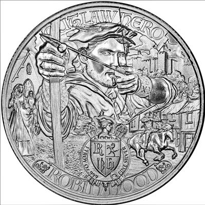 Robin Hood 1 oz zilver 2021