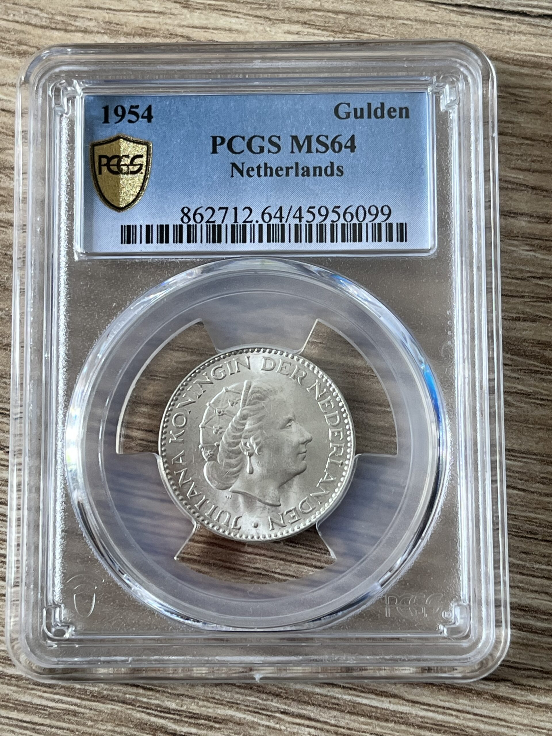 1954 gulden ms64