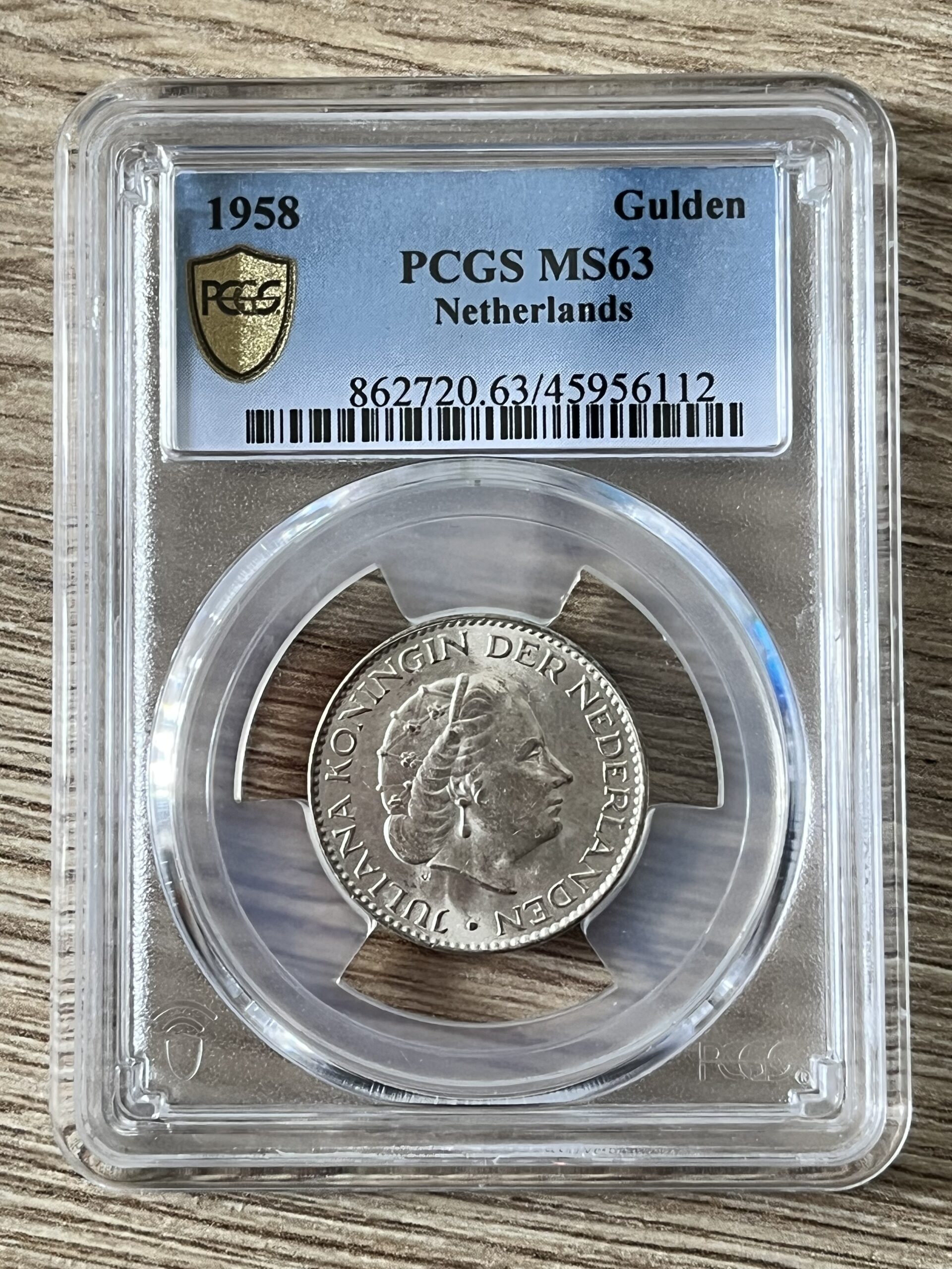 1958 gulden ms63