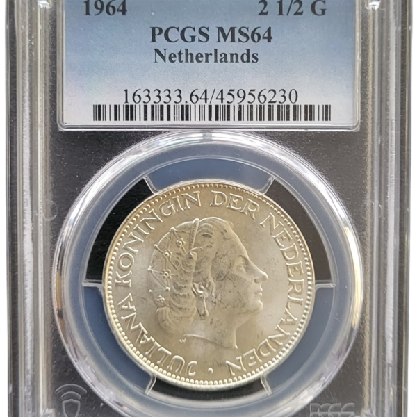 2 1/2 gulden 1964 MS64