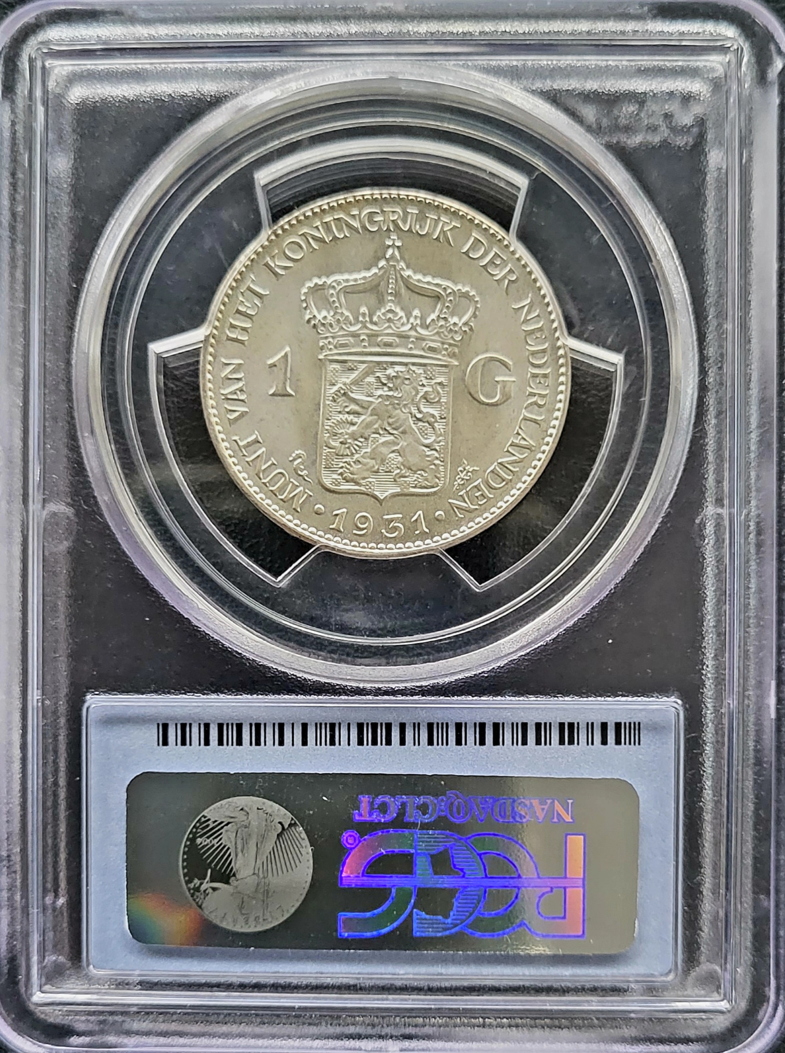 1 Gulden 1931 MS65 PCGS