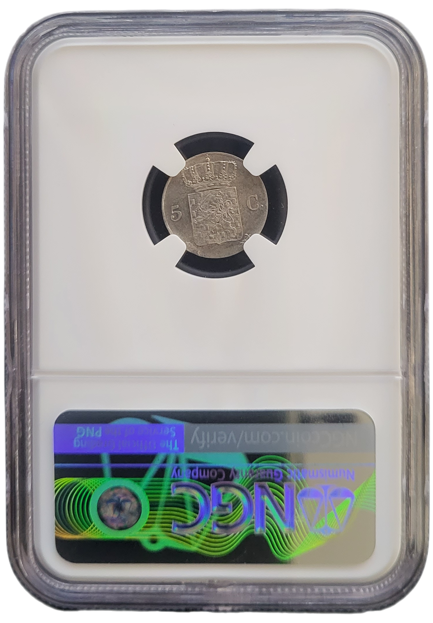 5C 1827 NGC MS64 Back