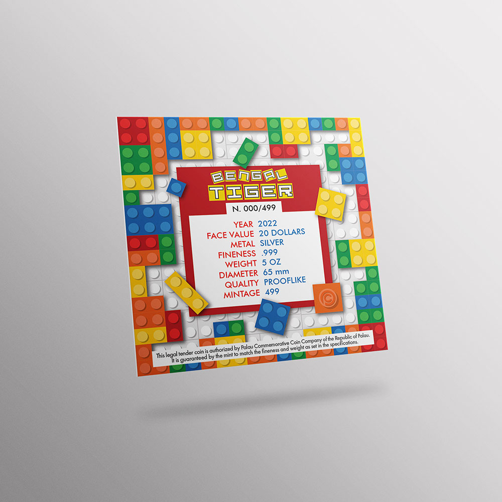 Bengal-Tiger-Beloved-Building-Blocks-2022_02-cert. Bengal Tiger