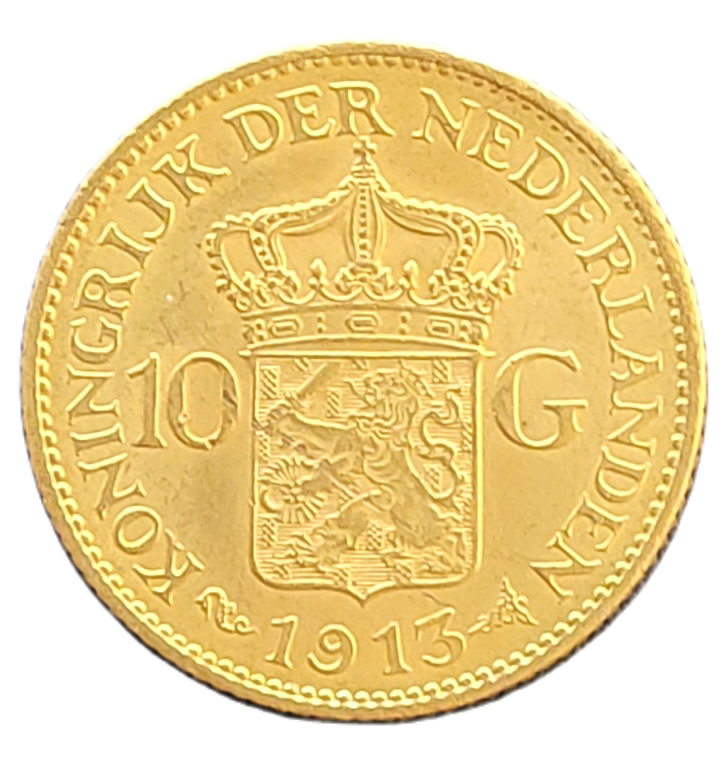 20230614_135001 Gouden 10 gulden Wilhelmina 1913