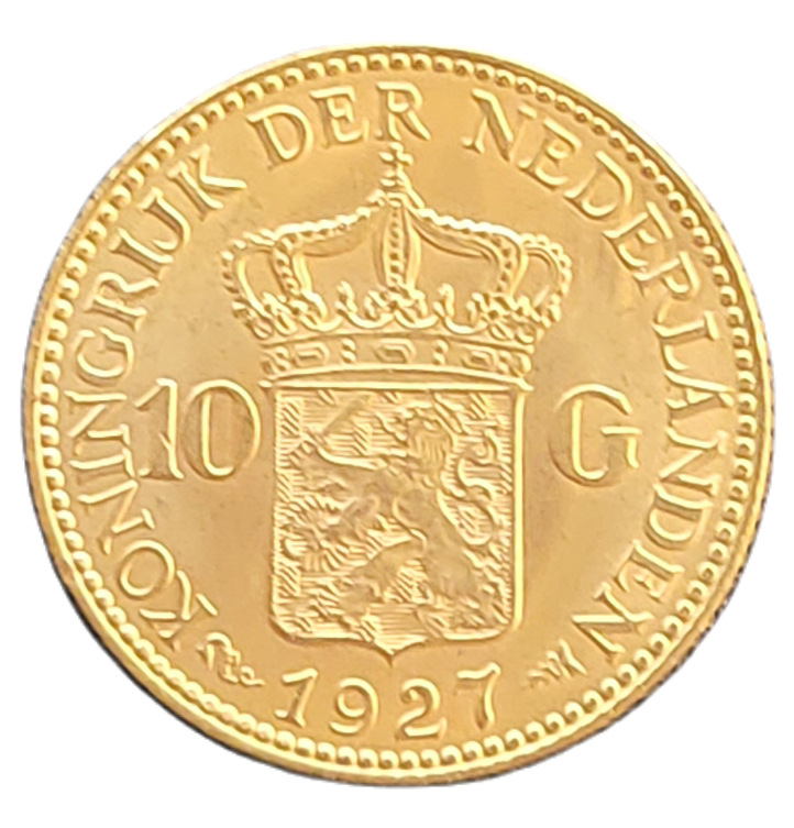 20230614_140314 Gouden 10 gulden Wilhelmina 1927