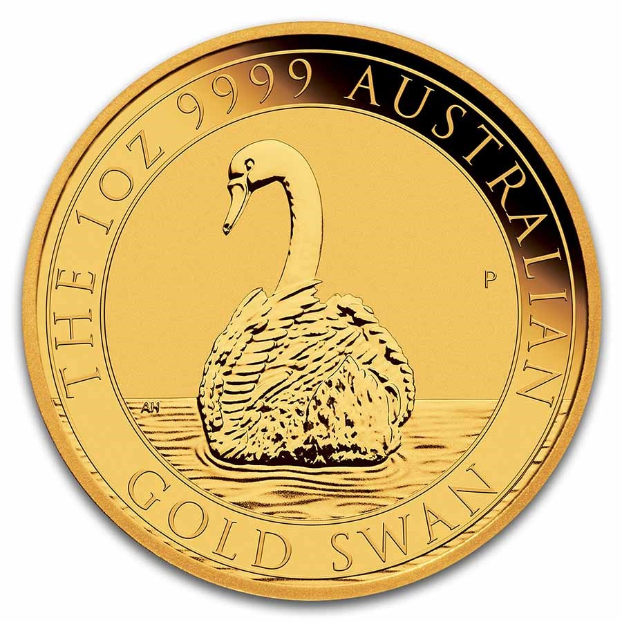 Gouden-Swan-Zwaan-1oz-2023-voorkant Gouden Swan 1 oz 2023