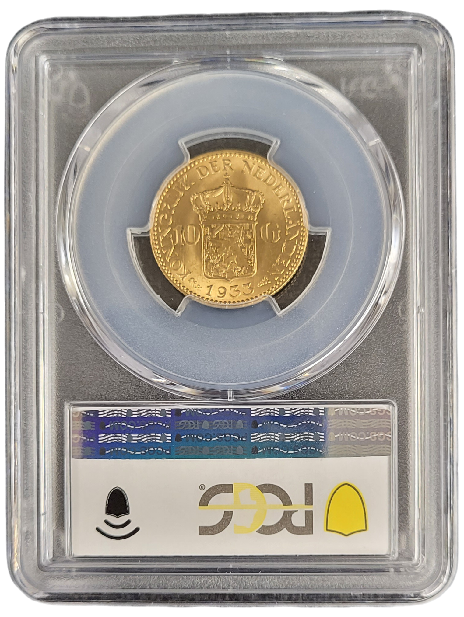 gouden 10G 1933 PCGS MS64 back