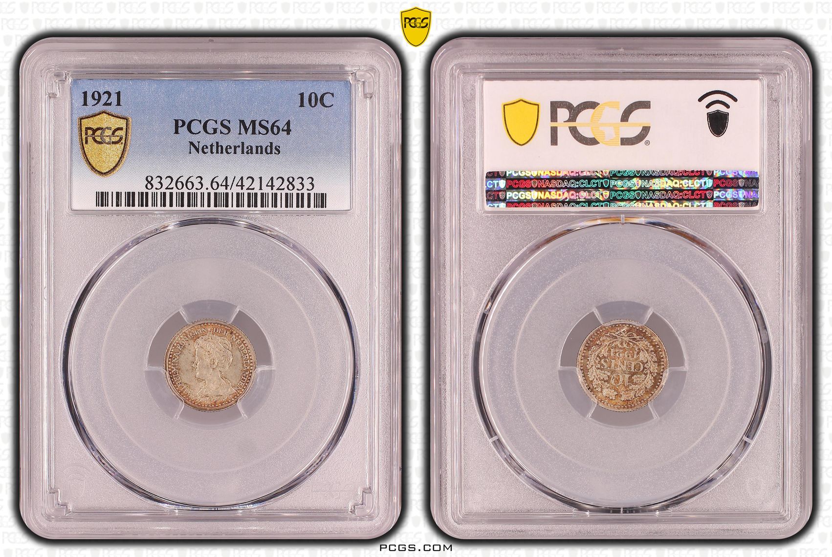 10 cent 1921 MS64 10 cent 1921 MS64