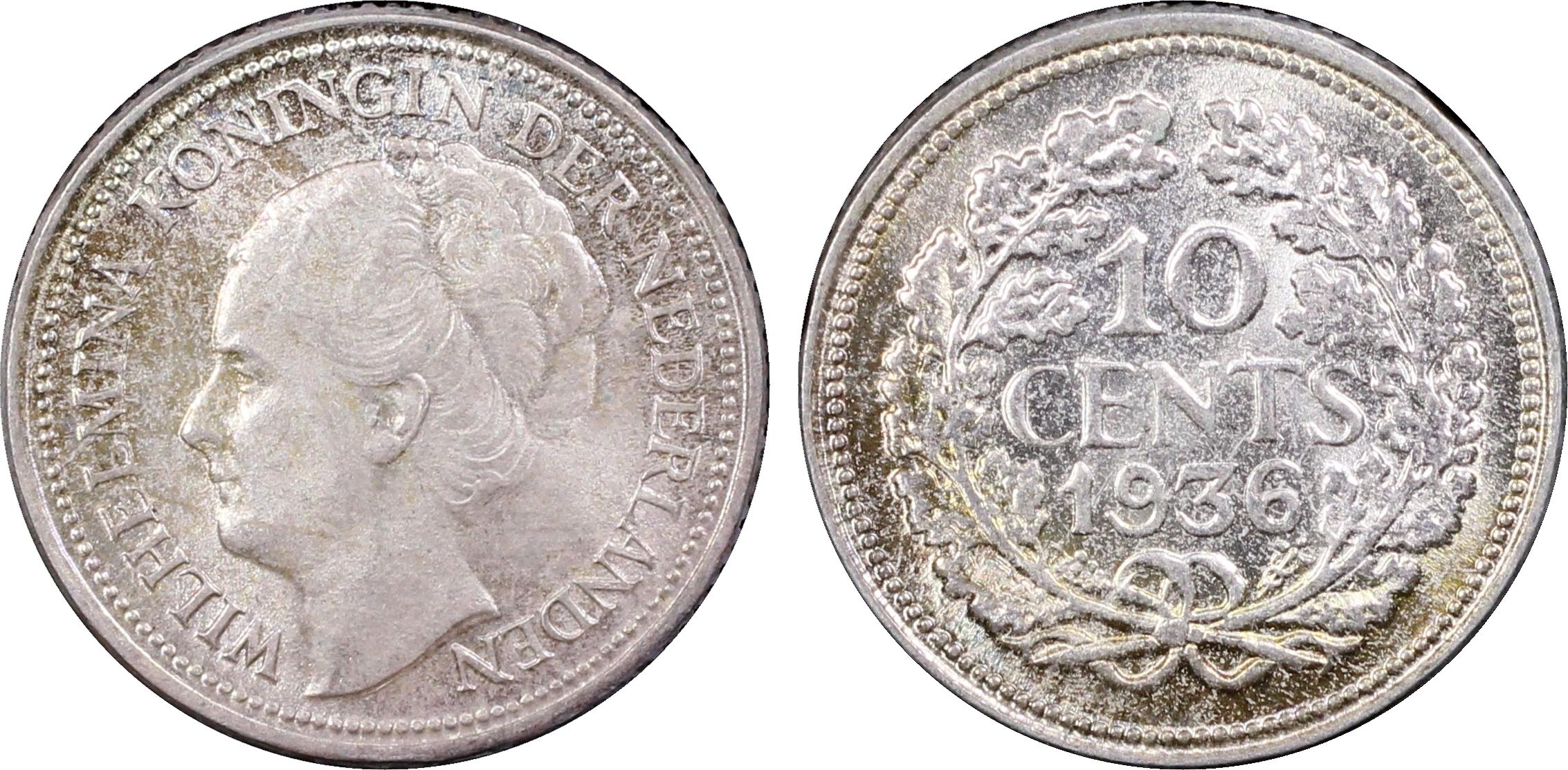 10 cent 1936 MS65 10 cent 1936 MS65