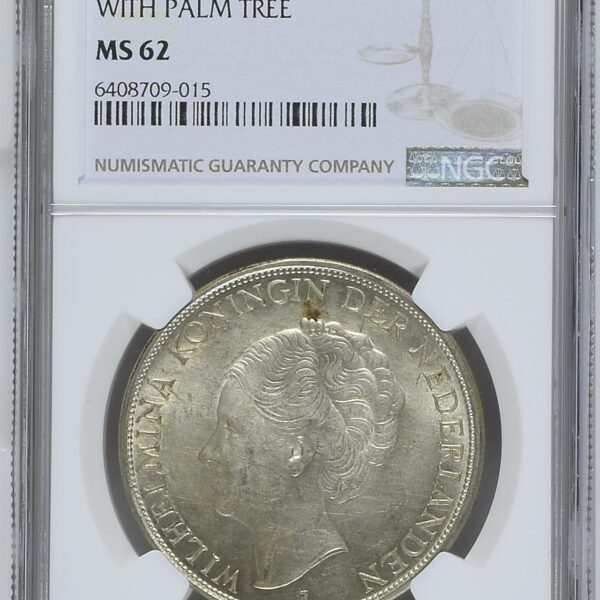 2 1/2 gulden 1943 Denver MS62 NGC