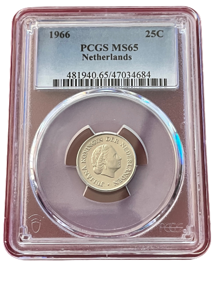 25 cent 1966 MS65 PCGS