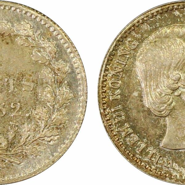 5 cent 1862 MS66 PCGS